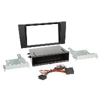 Facades Autoradios Facade autoradio 2DIN compatible avec Audi A4 Avec vide poche Induction Qi Noir Facades Autoradios Facade autoradio 2DIN compatible avec Audi A4 Avec vide poche Induction Qi Noir