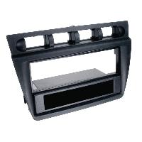 Facades Autoradios Facade autoradio 2Din compatible avec Kia Picanto 04-08 avec vide-poche Noir