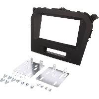 Facades Autoradios Facade autoradio 2DIN compatible avec Suzuki Grand Vitara ap14 - Noir brillant