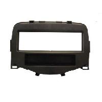 Facades Autoradios Facade autoradio compatible avec Citroen C1 2014 Peugeot 108 2014 Toyota Aygo 2014 noir