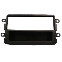 Facades Autoradios Facade autoradio compatible avec Dacia Dokker Duster Lodgy Logan Sandero 12-21 - Noir