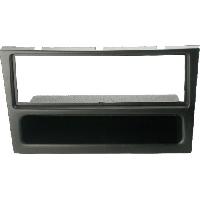 Facades Autoradios Facade autoradio FA100.0o compatible avec Opel Combo Corsa Vide-poche Anthracite Rubber touch