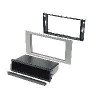 Facades Autoradios Facade Autoradio FA1530D compatible avec Ford 04-10 - Argent - vide-poche