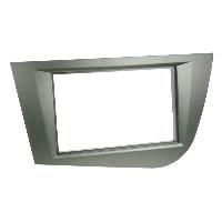 Facades Autoradios Facade autoradio FA188C compatible avec Seat Leon 05-09 - Argent Fonce