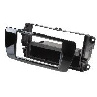 Facades Autoradios Facade autoradio FA255NB compatible avec Seat Ibiza 08-15 Noir brillant 2Din avec vide-poche