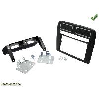 Facades Autoradios Kit 2 Din compatible avec FIAT GRANDE PUNTO 05-09 Noir