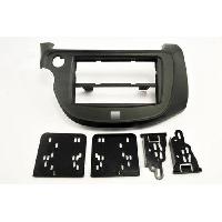 Facades Autoradios KIT 2 DIN compatible avec HONDA JAZZ ap13 GRIS METAL