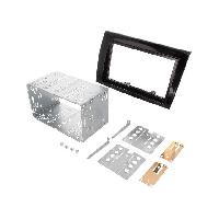 Facades Autoradios Kit 2DIN autoradio FA244C compatible avec Fiat Bravo 07-14 - Noir brillant