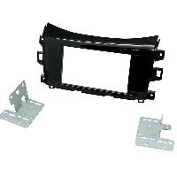 Facades Autoradios Kit 2DIN Autoradio FA507A Compatible avec Renault Alaskan ap16 - Noir brillant