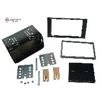 Facades Autoradios Kit 2DIN compatible avec Ford C-Max 06-10 - Anthracite