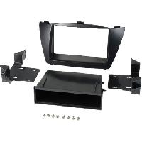 Facades Autoradios Kit 2Din compatible avec Hyundai IX35 ap10 avec vide-poche