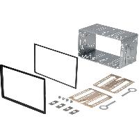 Facades Autoradios Kit 2Din compatible avec Nissan Qashqai 06-13