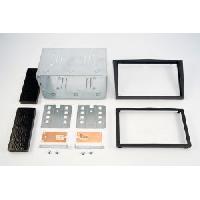 Facades Autoradios Kit 2DIN compatible avec Opel Astra H ap04 - Noir