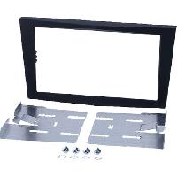 Facades Autoradios Kit 2Din compatible avec Opel Astra H Twin Top Zafira B - anthracite