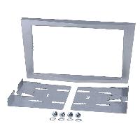 Facades Autoradios Kit 2Din compatible avec Opel Corsa ap06 - argent brillant