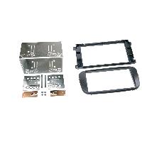 Facades Autoradios Kit 2DIN Ford C-Max 07-10 - Noir - Avec Autoradio origine Oval 6000