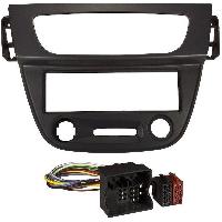 Facades Autoradios Kit Adaptateur Autoradio ADNAuto KF270N compatible avec Renault Megane 3 08-14 - Noir - Serie GE