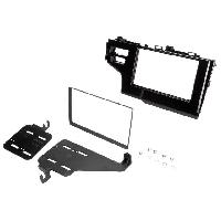 Facades Autoradios Kit Autoradio 2Din FA503 compatible avec Honda Jazz ap14 - Noir brillant