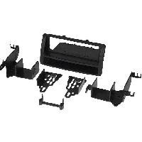 Facades Autoradios Kit Facade autoradio 1 DIN compatible avec Toyota Corolla 03-08 avec vide poche - noir