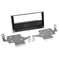 Facades Autoradios Kit Facade autoradio 2DIN compatible avec Nissan Juke ap14 Avec vide poche Induction Qi Noir brillant