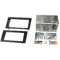 Facades Autoradios Kit Facade Autoradio FA138B compatible avec Audi A4 02-07 - 2Din Noir