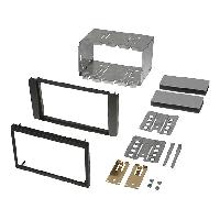 Facades Autoradios Kit Facade Autoradio FA153F compatible avec Ford Fiesta Focus C-Max S-Max Kuga Mondeo Galaxy - Anthracite - 2DIN