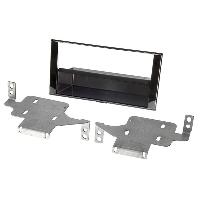 Facades Autoradios Kit Facade Autoradio FA210RA compatible avec Nissan Juke ap14 - 2Din vide-poche - noir brillant