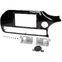 Facades Autoradios Kit Facade Autoradio FA439B compatible avec Kia Rio ap15 - noir brillant