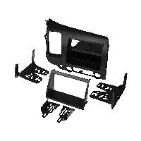 Facades Autoradios Kit Facade autoradio KA142 1DIN compatible avec Honda Civic 06-10 avec vide poche - gris