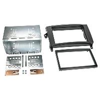 Facades Autoradios Kit Facade Autoradio KA180C compatible avec Mercedes Classe A B Sprinter Viano Vito ap04 2Din Noir