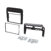 Facades Autoradios Kit Facade Autoradio KA187H Compatible avec Fiat Grande Punto 05-10 Linea ap07 - Noir