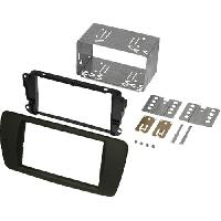 Facades Autoradios Kit Facade Autoradio KA255E compatible avec Seat Ibiza 08-15 noir azabache 2Din