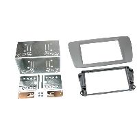 Facades Autoradios Kit Facade Autoradio KA255FD compatible avec Seat Ibiza 08-15 - Gris Dublin 2Din