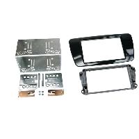 Facades Autoradios Kit Facade Autoradio KA942 compatible avec Seat Ibiza ap08 - Noir brillant