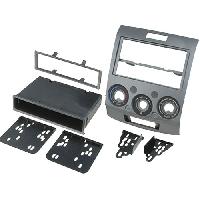 Facades Autoradios Kit Facade Autoradio KF404 compatible avec Ford Ranger Mazda BT-50 - argent VP