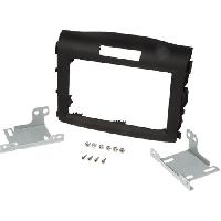 Facades Autoradios Kit facade compatible avec Honda CR-V Noir rubber-touch