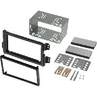 Facades Autoradios Kit facade compatible avec Opel Agila Suzuki Splash Noir