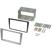 Facades Autoradios Kit facade compatible avec Opel Combo Corsa Meriva Tigra - argent