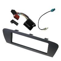 Facades Autoradios Kit Installation Autoradio KF171B pour Renault Scenic 09-15 - Marron 1DIN - ADNAUTO