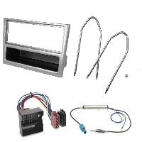 Facades Autoradios Kit Installation Autoradio KITFAC-100N compatible avec Opel Corsa C - Argent