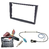 Facades Autoradios Kit Installation Autoradio KITFAC-152F1 compatible avec Opel - Gris Fonce