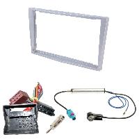 Facades Autoradios Kit Installation Autoradio KITFAC-152F2 compatible avec Opel - Argent