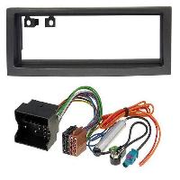 Facades Autoradios Kit Installation Autoradio KITFAC-168 compatible avec Peugeot 407 Citroen C5 04-10 1Din - Noir