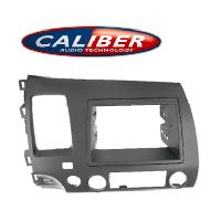 Facades Autoradios Kit integration 2DIN compatible avec Honda Civic Hybrid 06-08 - Gun Metal Grey