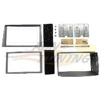 Facades Autoradios Kit integration 2DIN compatible avec Opel Zafira 05-11 - Argent - RAF1914DPRO