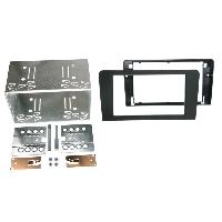 Facades Autoradios Kit Support Autoradio 2DIN compatible avec Audi A3 8P 03-12 Rubber touch