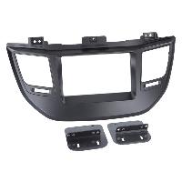 Facades Autoradios Kit Support Autoradio compatible avec Hyundai Tucson 2015 Noir