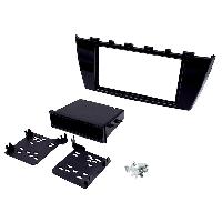 Facades Autoradios Kit Support Autoradio compatible avec Mitsubishi Mirage - Noir brillant