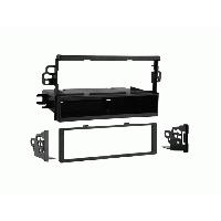 Facades Autoradios Support autoradio 1Din avec compartiment pour Chevrolet Pontiac Suzuki noir