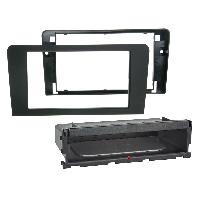 Facades Autoradios Support autoradio compatible avec Audi A3 03-12 Avec vide poche Induction Qi Noir